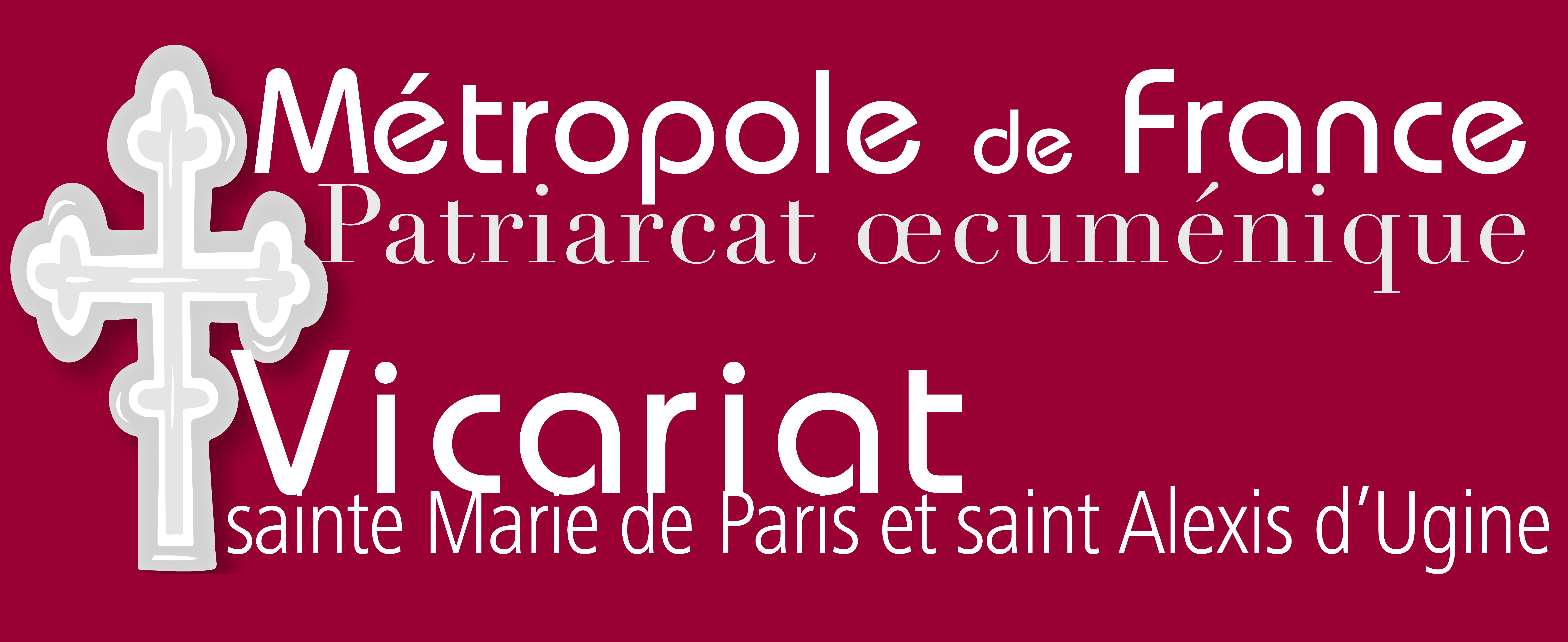 Métropole de France Vicariat logo vicariat